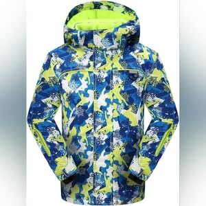 Phibee Big kids Waterproof Windproof Ski Jacket SizeXXL 158/164cm